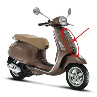 Vespa voorscherm midden primavera bruin 129/a piag orig 1b000203000md