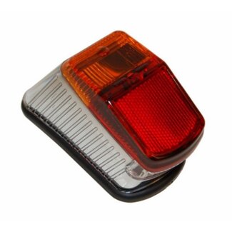 achterlicht mod. orig kreid ot/mod517 rood/chroom