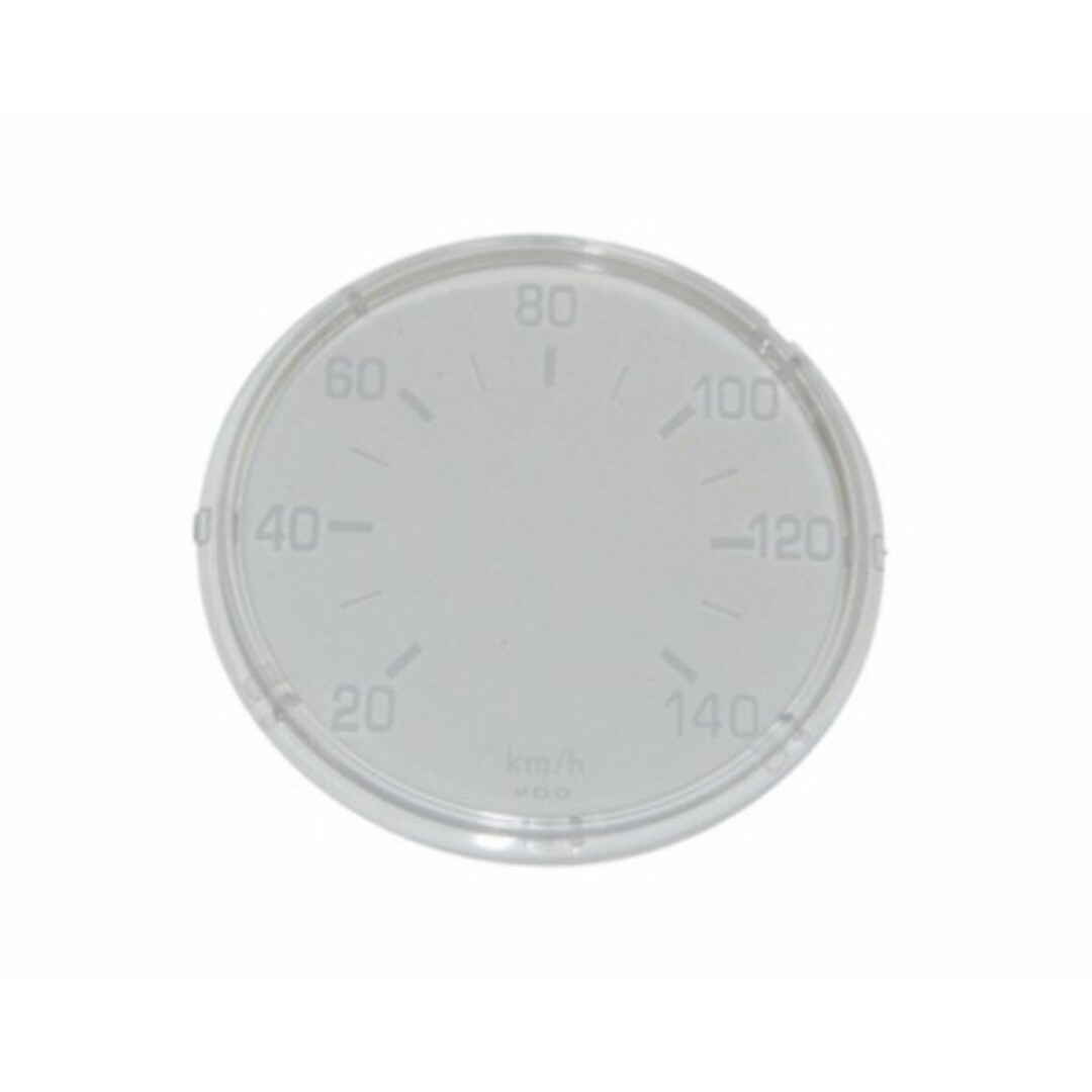 tellerglas vdo 140km/u kreid/zun