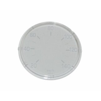 tellerglas vdo 140km/u kreid/zun