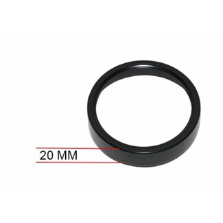 Kreidler rand km teller voor teller groendwijzerplaat kreid/zun zwart