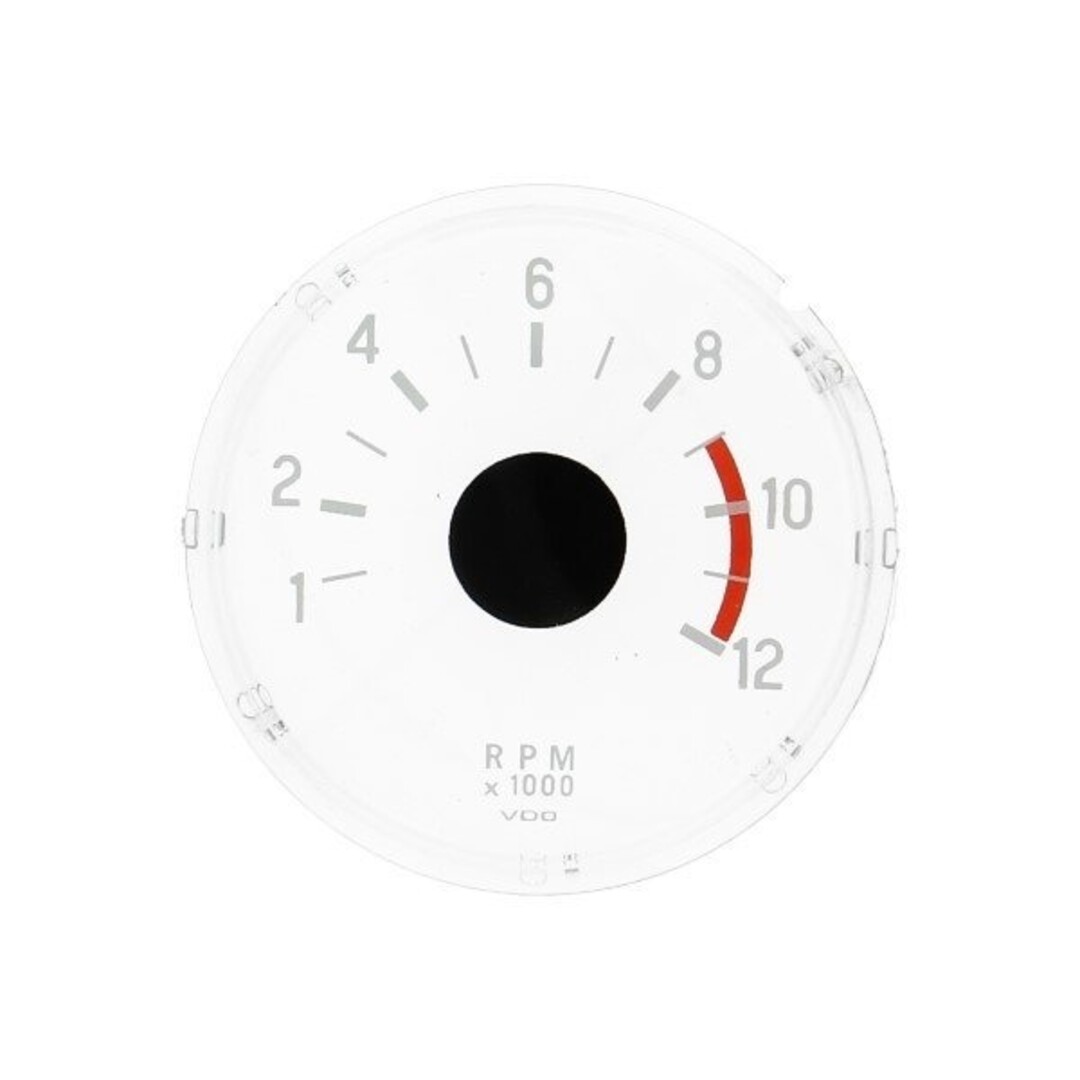 glas toerenteller vdo rode streep kreid/zun