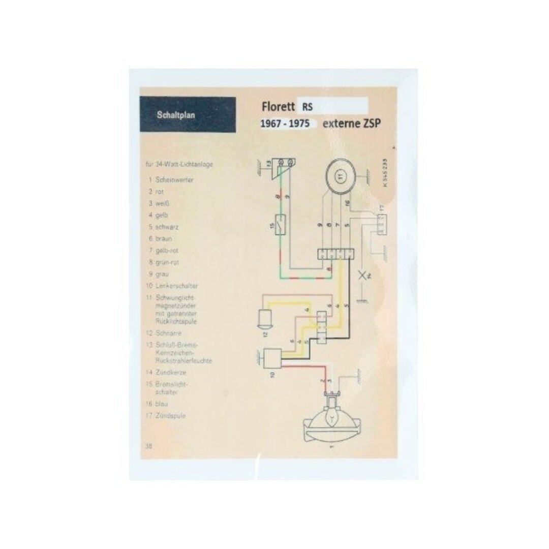 kabelboom 1967-1975 rs ot