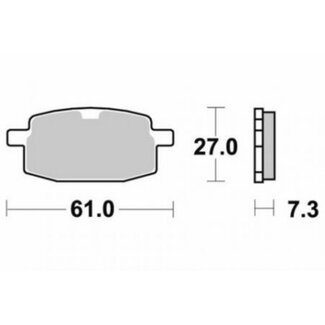 remblokset arr/big max/dax/monk/OldClass/scor/v-clic voor sbs 111hf