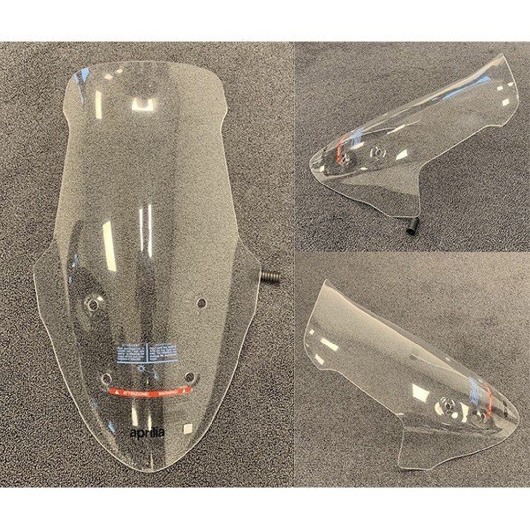 windscherm hoog extra Aprilia sxr helder piag orig 1b009827