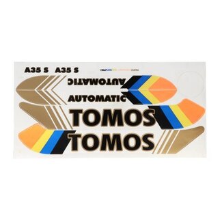 Tomos stickerset fluor a3/a35/tomos