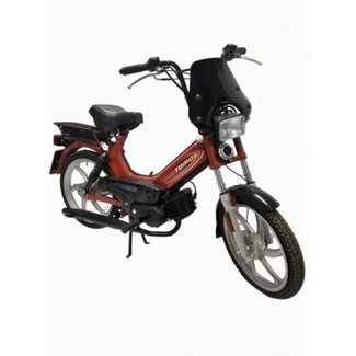 Tomos windscherm koplampspoiler (made in EU) pm/tomos glans zwart
