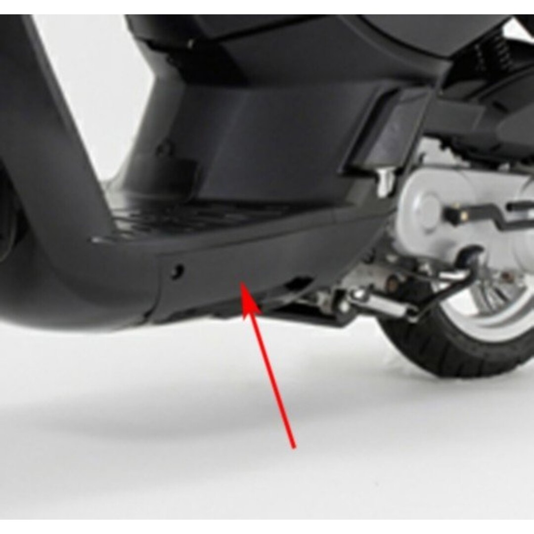 Peugeot zijskirt kisbee 4t zwart links orig 779176