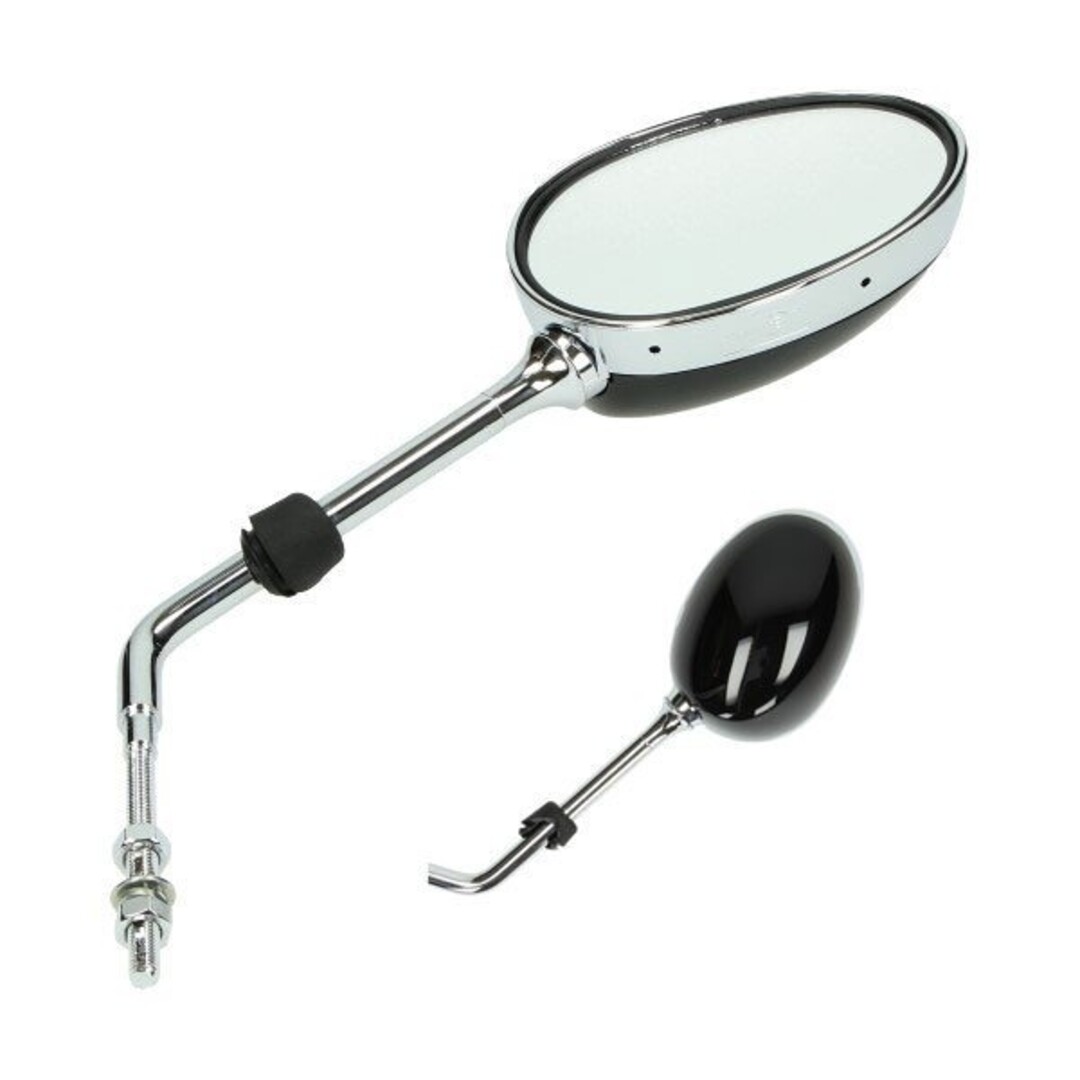 spiegel django chroom/zwart rechts orig 787328n