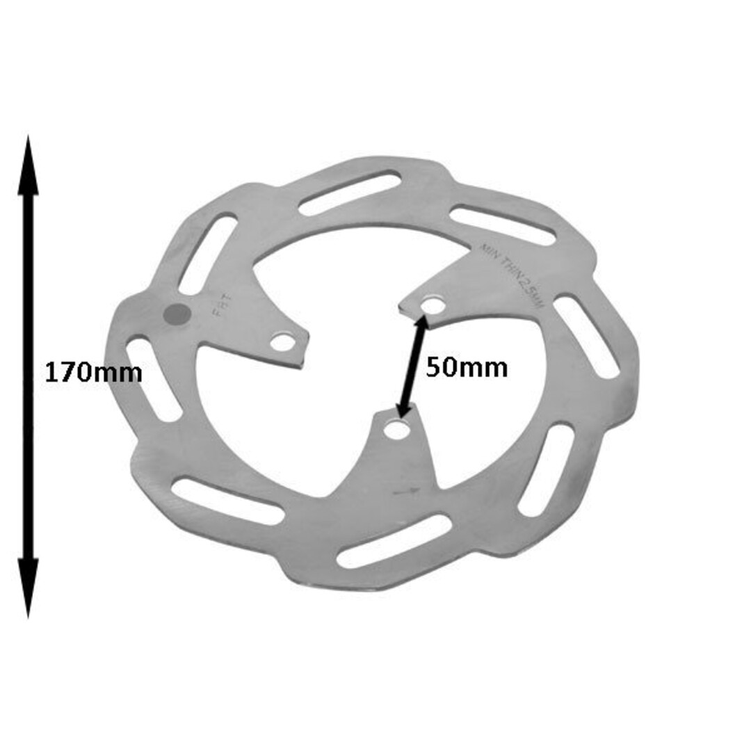 remschijf ludix 12 inch 170mm orig 771471