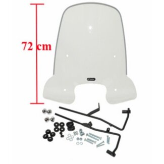 windscherm + bev. set hoog tweet 72cm helder orig pg530-apa-p0l
