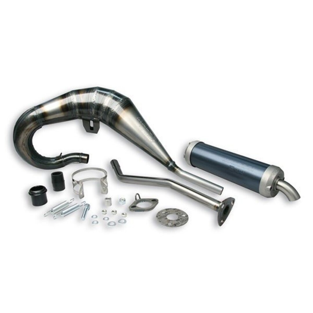 Malossi uitlaat cpl replica euro-4 apr rx50/sen/sen pro blank/alu links malossi mhr 3212668