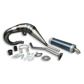 Malossi uitlaat cpl replica euro-4 apr rx50/sen/sen pro blank/alu links malossi mhr 3212668