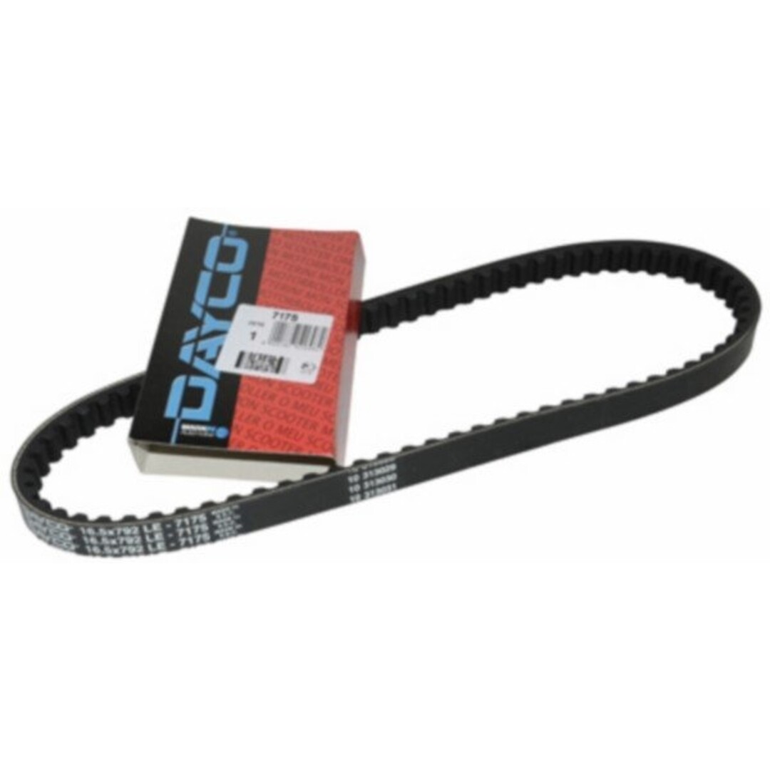 v-snaar axis/bao12i/son/zes 16.5x792 dayco/pirelli 7175