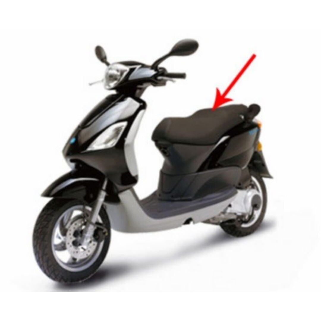 buddyseat compleet fly 4t zwart piag orig 6219790012