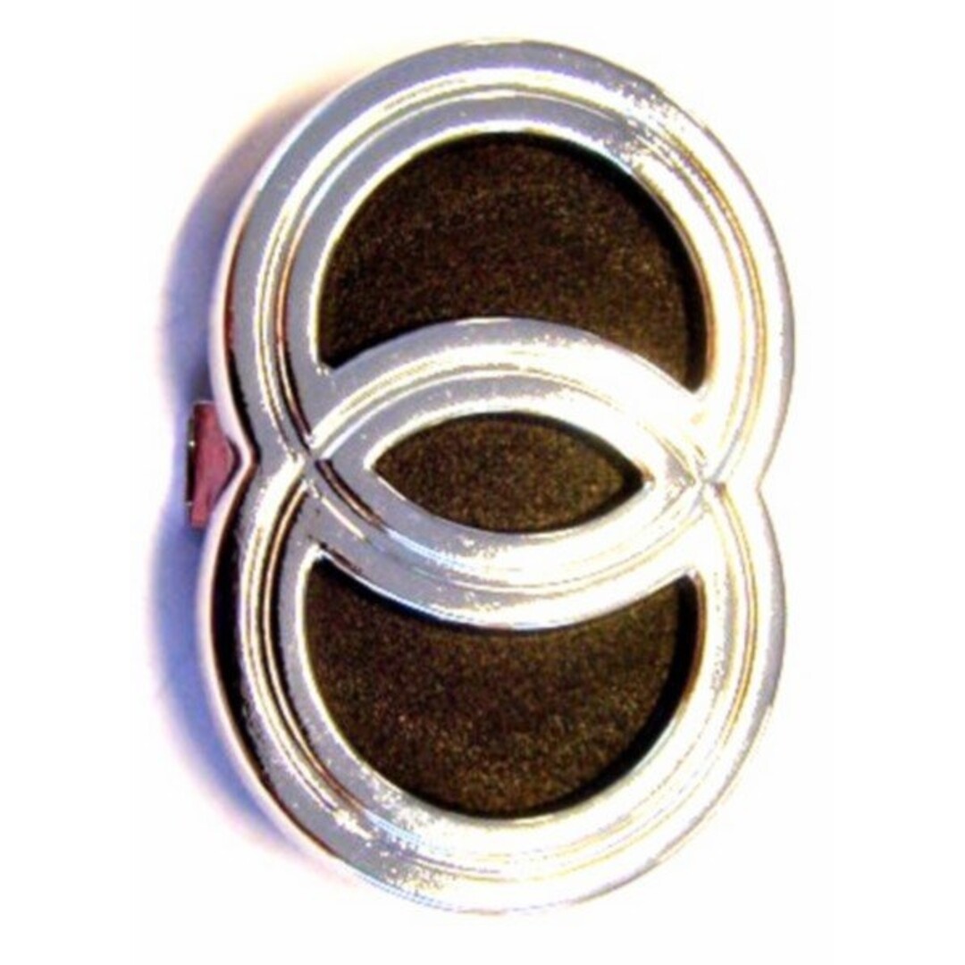 logo klik voorscherm gilera chroom/zwart 573508