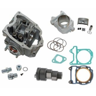 Malossi cil+kop + nokkenas 218cc gt200/gts/gtv/mp3-250/run125-4t/run180-4t/run200 74mm malossi 3116208