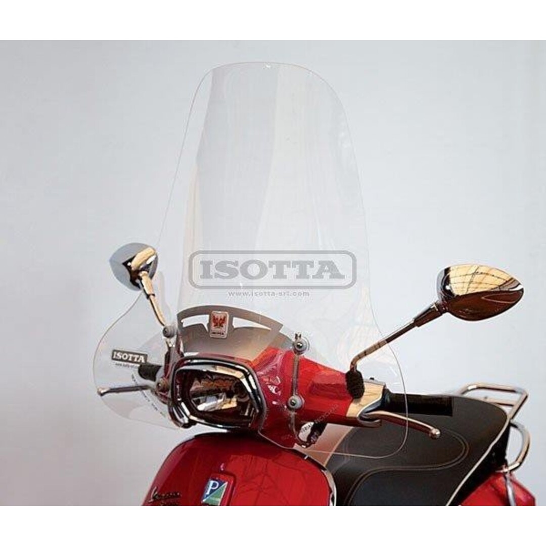 windscherm + bev. set hoog helder vespa sprint isotta