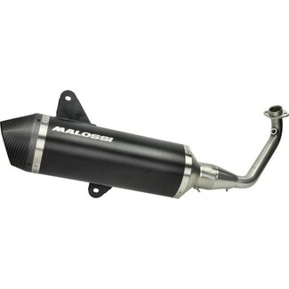Malossi uitlaat cpl euro-5 RX 2021> gts 300 HPE zwart mat/carbon malossi 3218960