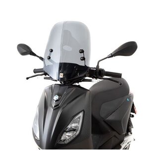 windscherm + bev. set laag Piaggio1+ (one) smoke isotta