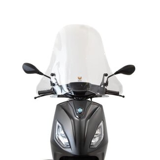 windscherm + bev. set hoog Piaggio1+ (one) helder isotta