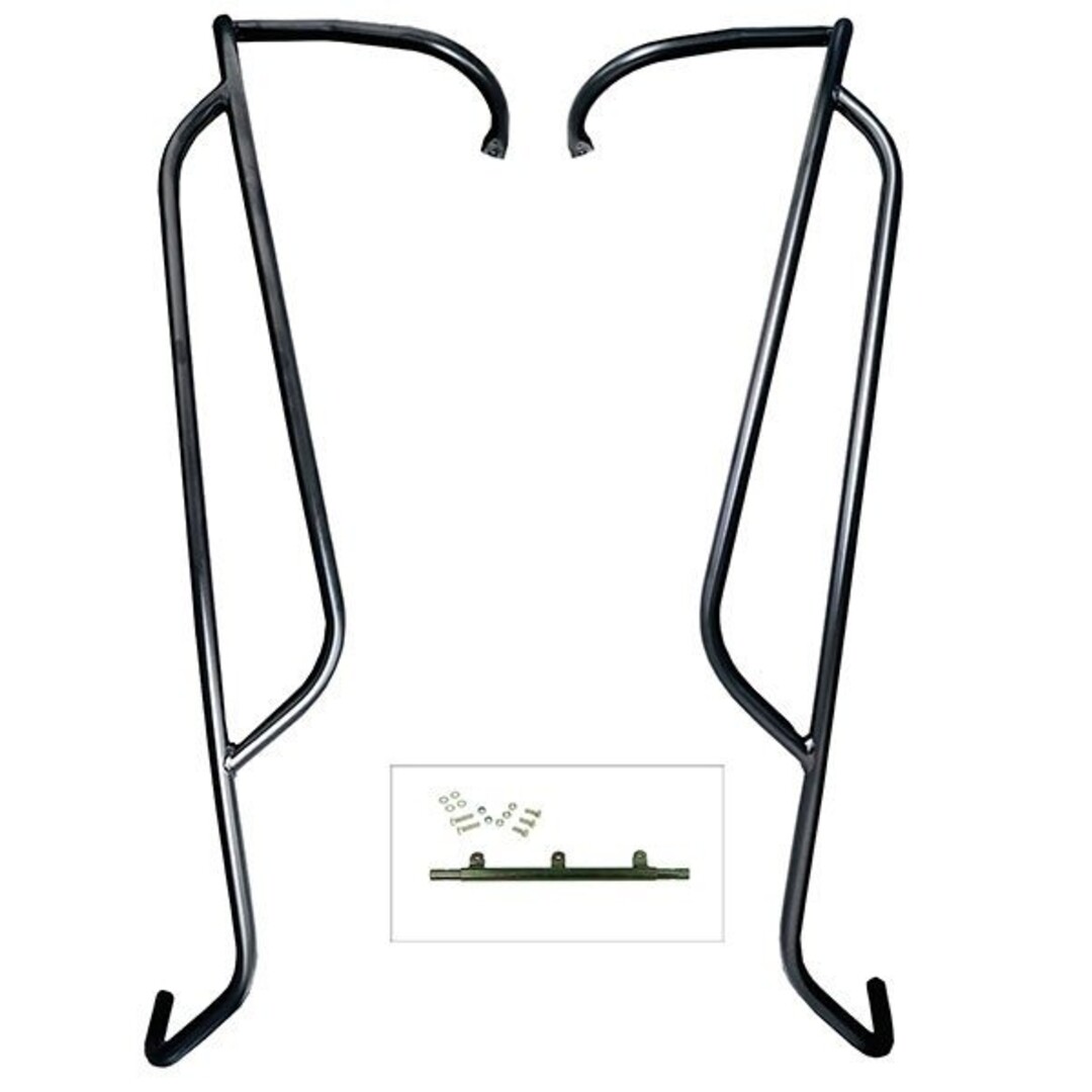 sierbeugelset achterzijde (made in EU) lx/vespa/vespa S mat zwart