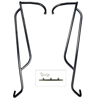 sierbeugelset achterzijde (made in EU) lx/vespa/vespa S mat zwart