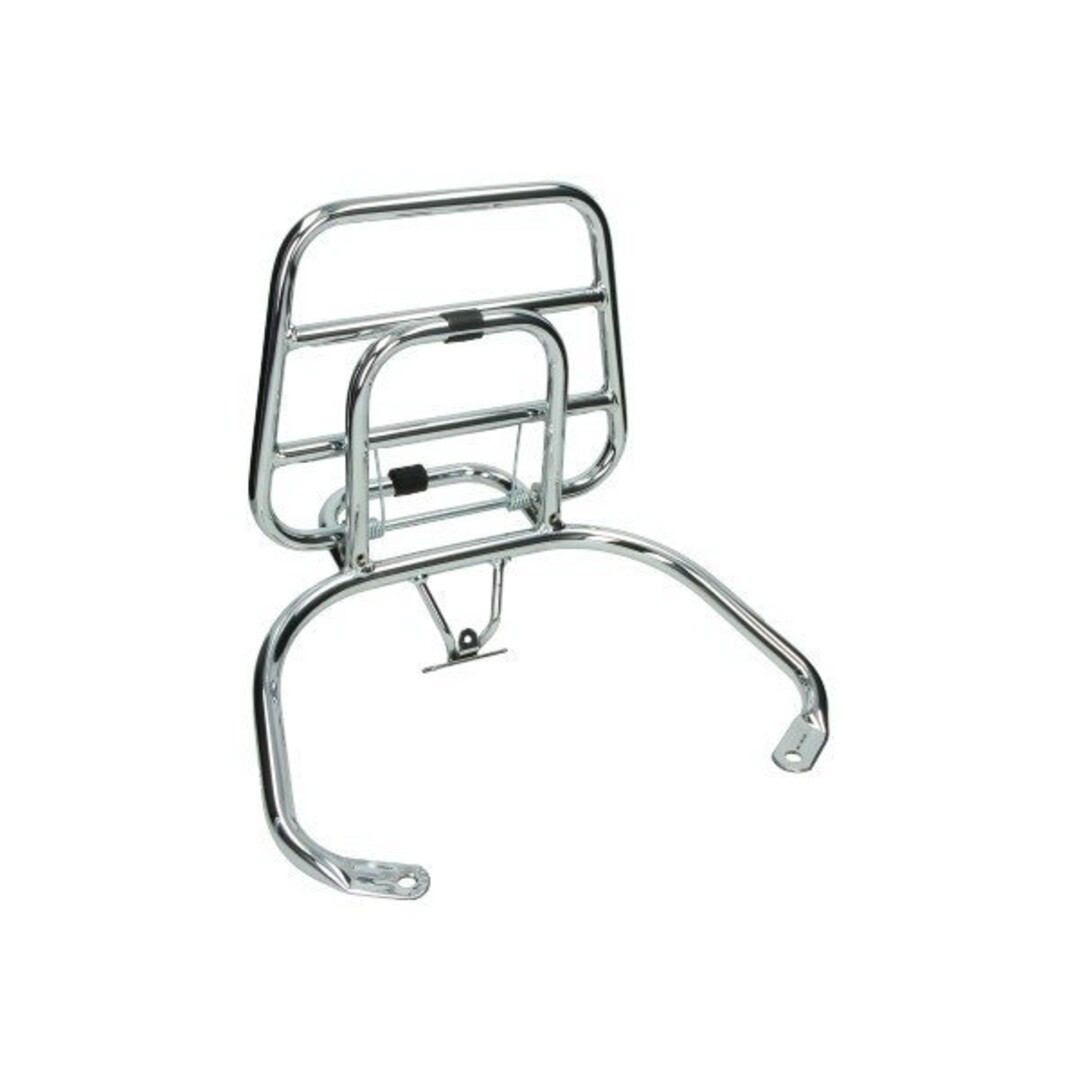 achterdrager opklapbaar (made in EU) lx/vespa chroom