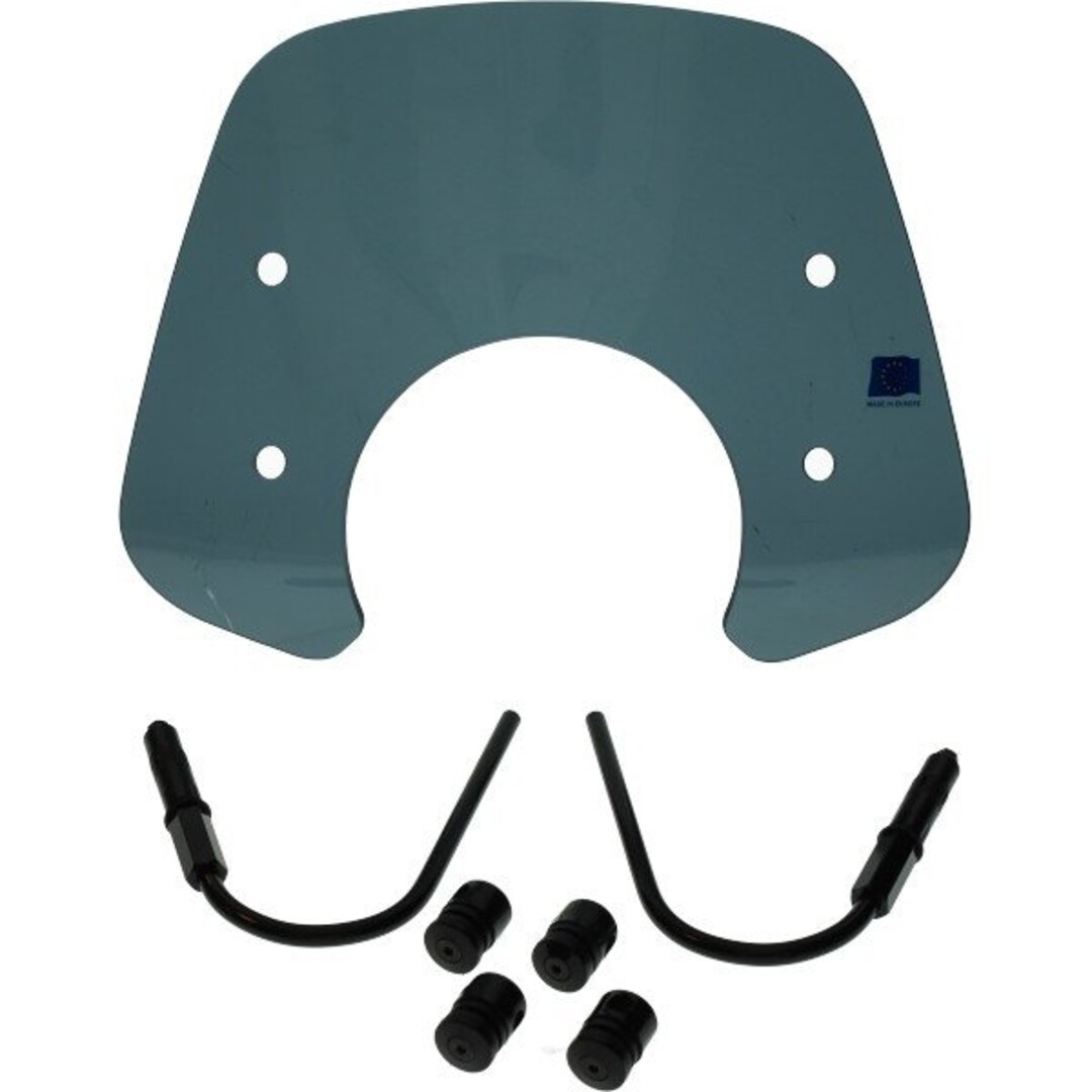 windscherm + bev. set laag euro-5 (made in EU) smoke gts125/gts250/gts300hpe smoke