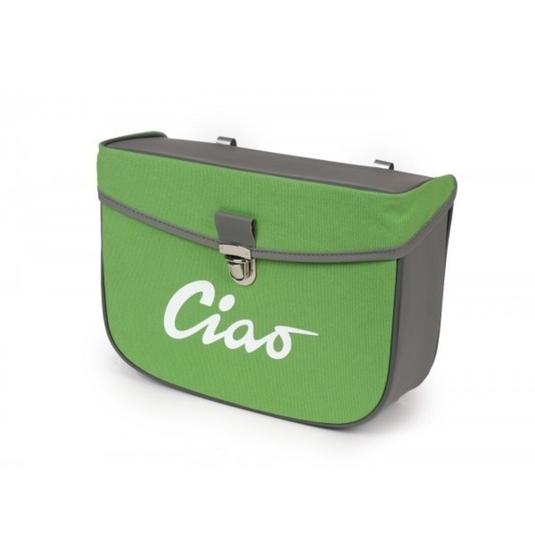 zijtas ciao grijs/groen Moto-Nostra