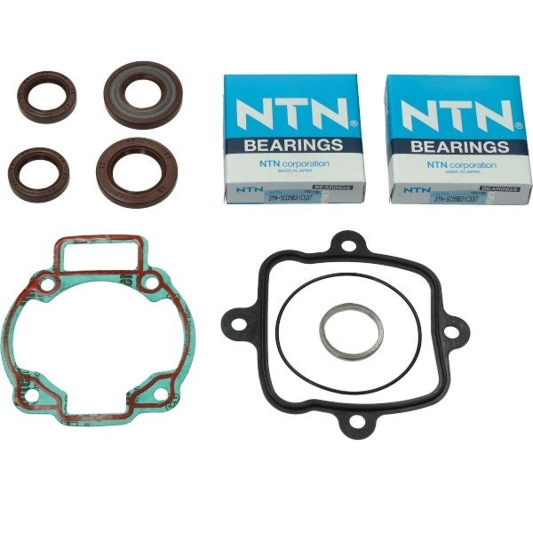 lager+keerringset + pakkingset drag/run125/run180-2t/typ125 BGM bgm1181