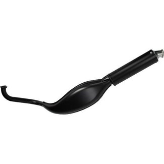 Puch uitlaat cpl hoog puch maxi zwart tecno
