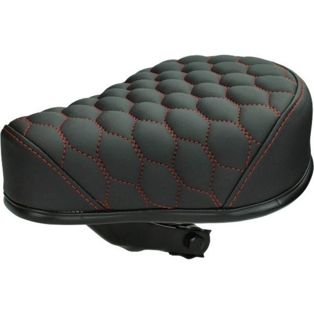 Puch zadel (made in EU) laag RS6 maxi/puch zwart/rood