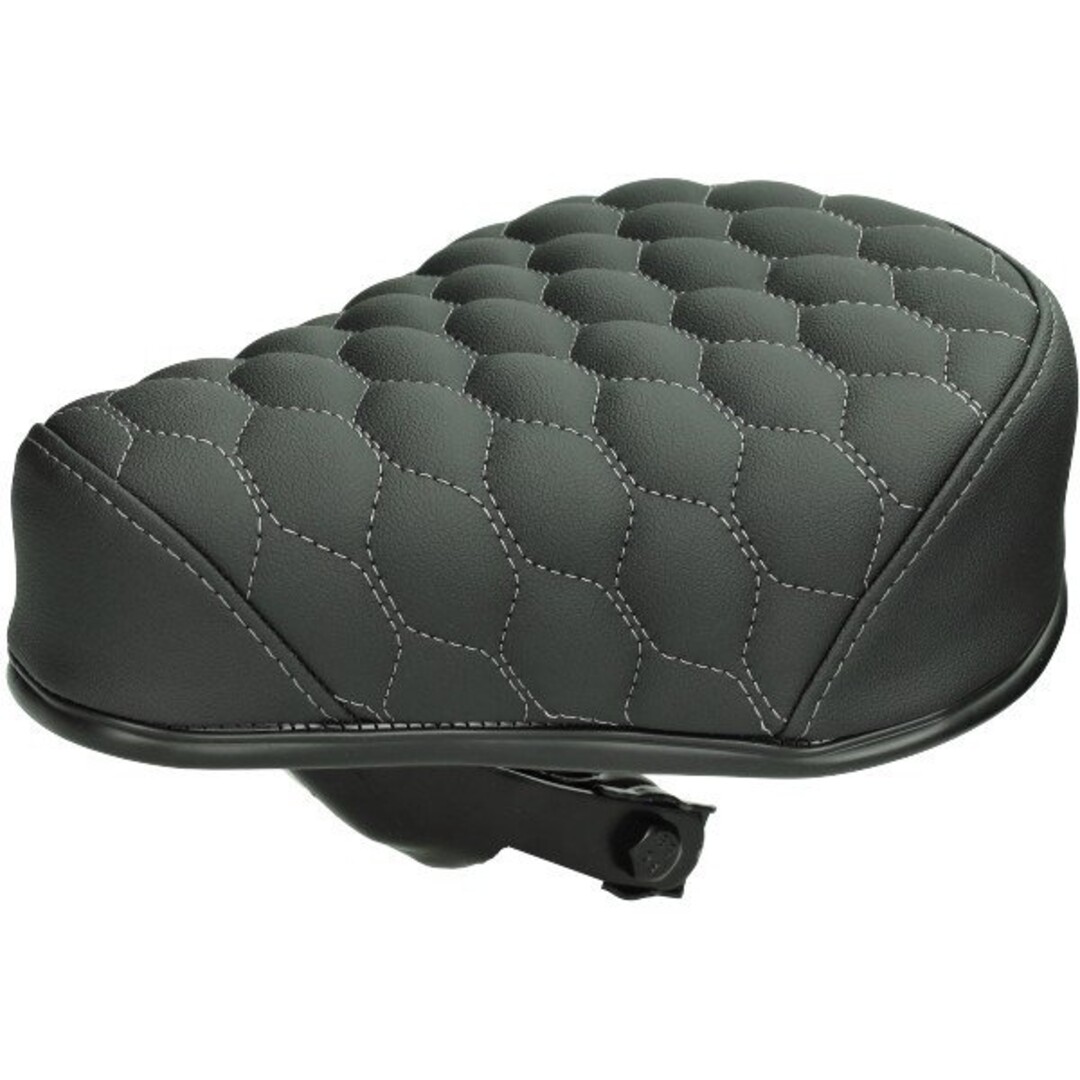 Puch zadel (made in EU) laag RS6 maxi/puch zwart/grijs