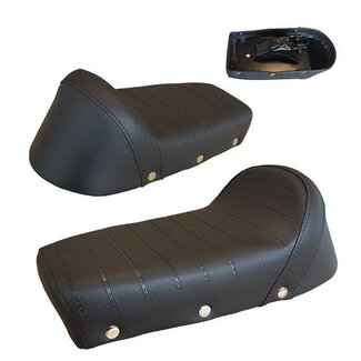 Kreidler buddyseat kort zonder opdruk Sport kreid/pm/sachs zwart