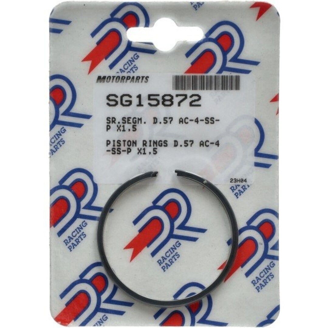 zuigerveerset 4t piag/vespa 57mm dr