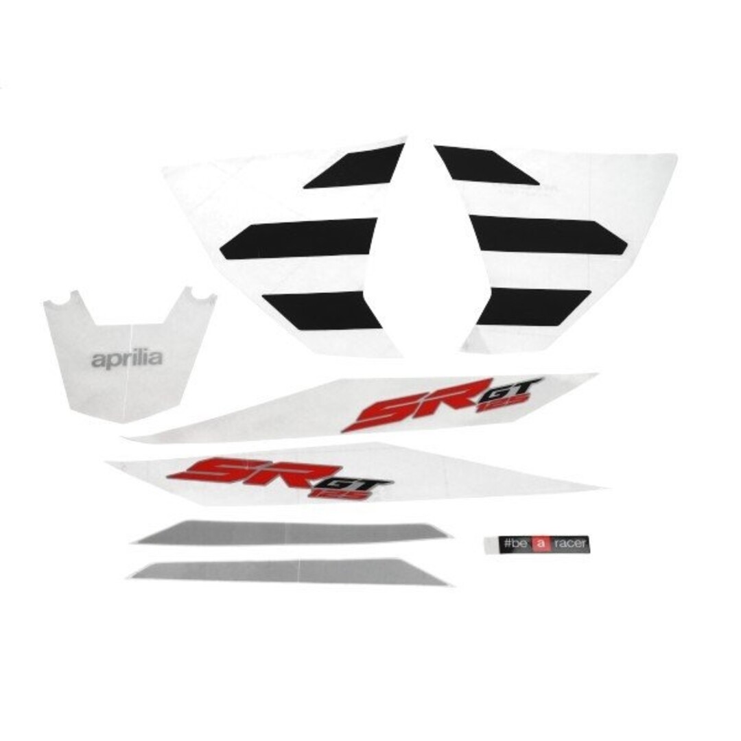 stickerset aprilia/sr125/200 piag orig 2h004784000a4