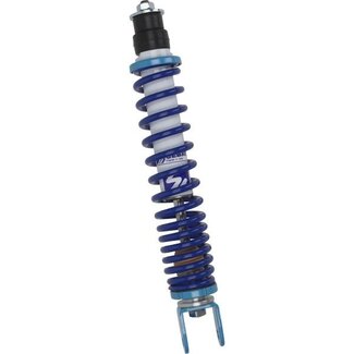 schokbreker achter hydraulisch lxv/vespa S blauw/wit sebac