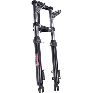 voorvork kort breed compleet (voor schijfrem) maxi zwart ebr