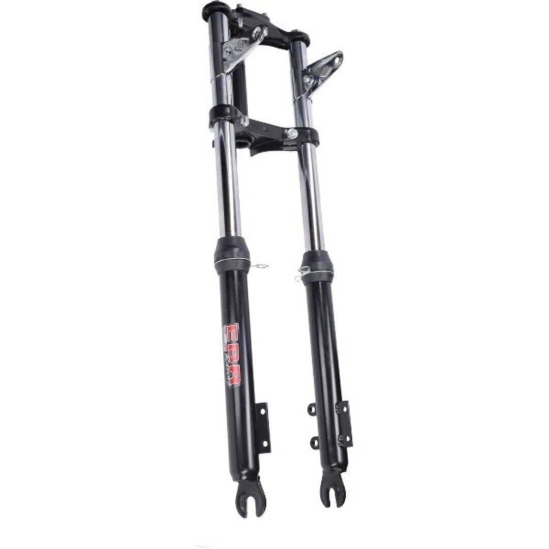 voorvork lang breed compleet (voor schijfrem) maxi zwart ebr