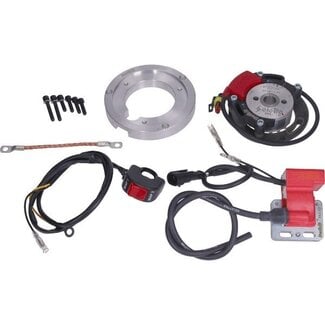 Gilera runner ontsteking electrisch + binnenrotor selettra variabel / 115mm runner 180cc 2t Italkit ev2.01.33.1