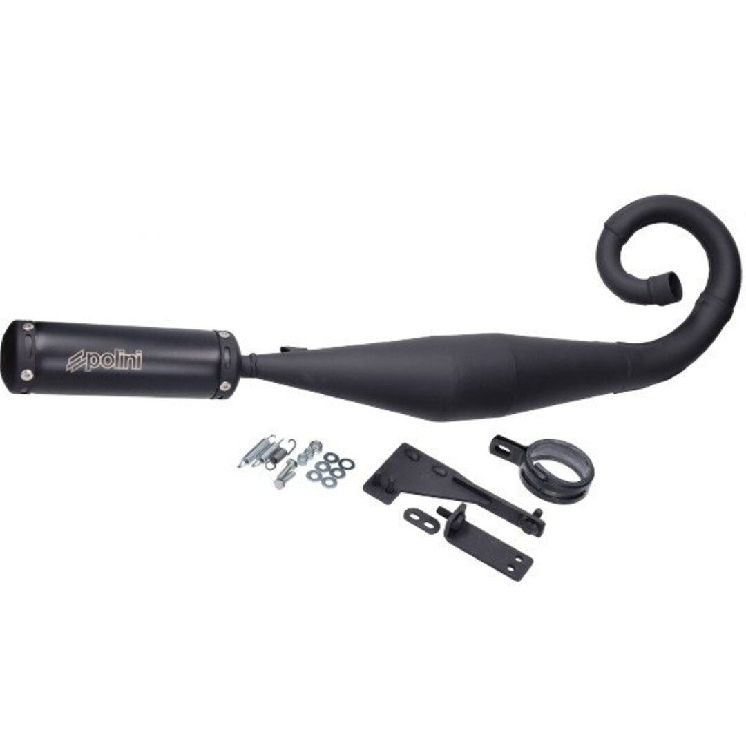 uitlaat cpl for race box/bra/ciao/gril/si zwart polini 200.0425