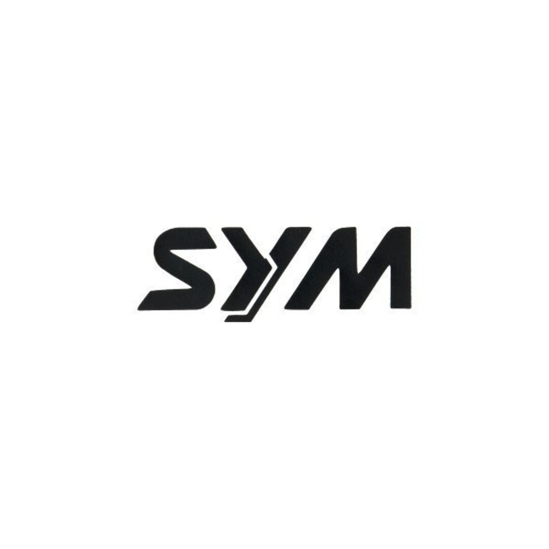 sticker sym zwart orig 87170-aka-a00-t2