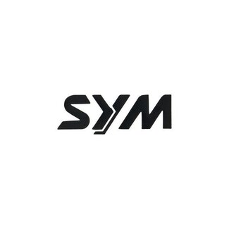 sticker sym zwart orig 87170-aka-a00-t2