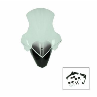 windscherm + bev. set hoog 82,5cm jet 14 helder orig sy533-x8a-0ml