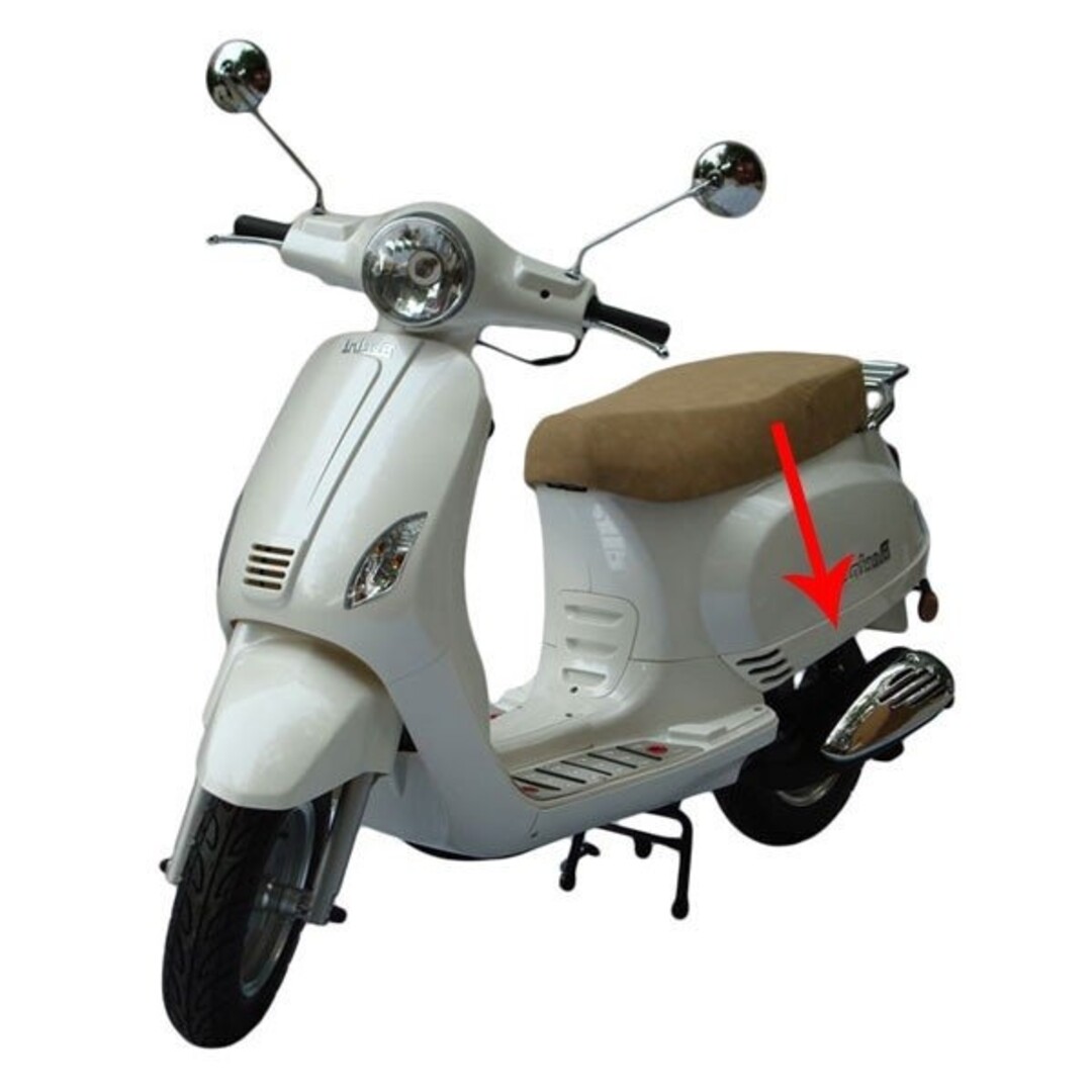 zijskirt zijscherm chi lx/nap/vx50agm wit links