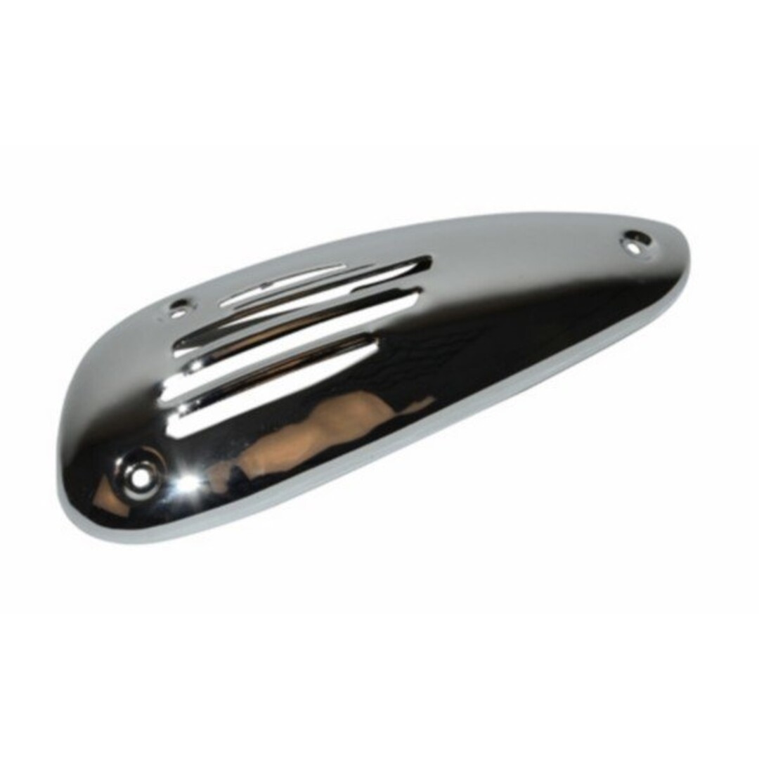 hitteschild uitlaat chi lx/nap/riva/sco gy6/toscana/vx50agm chroom