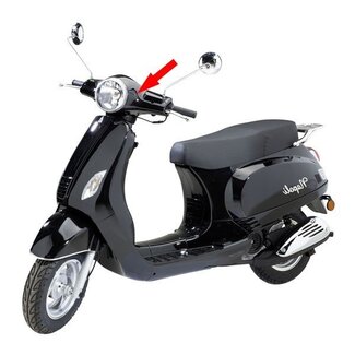 koplampspoiler chi lx/nap/sco znen/vx50agm zwart