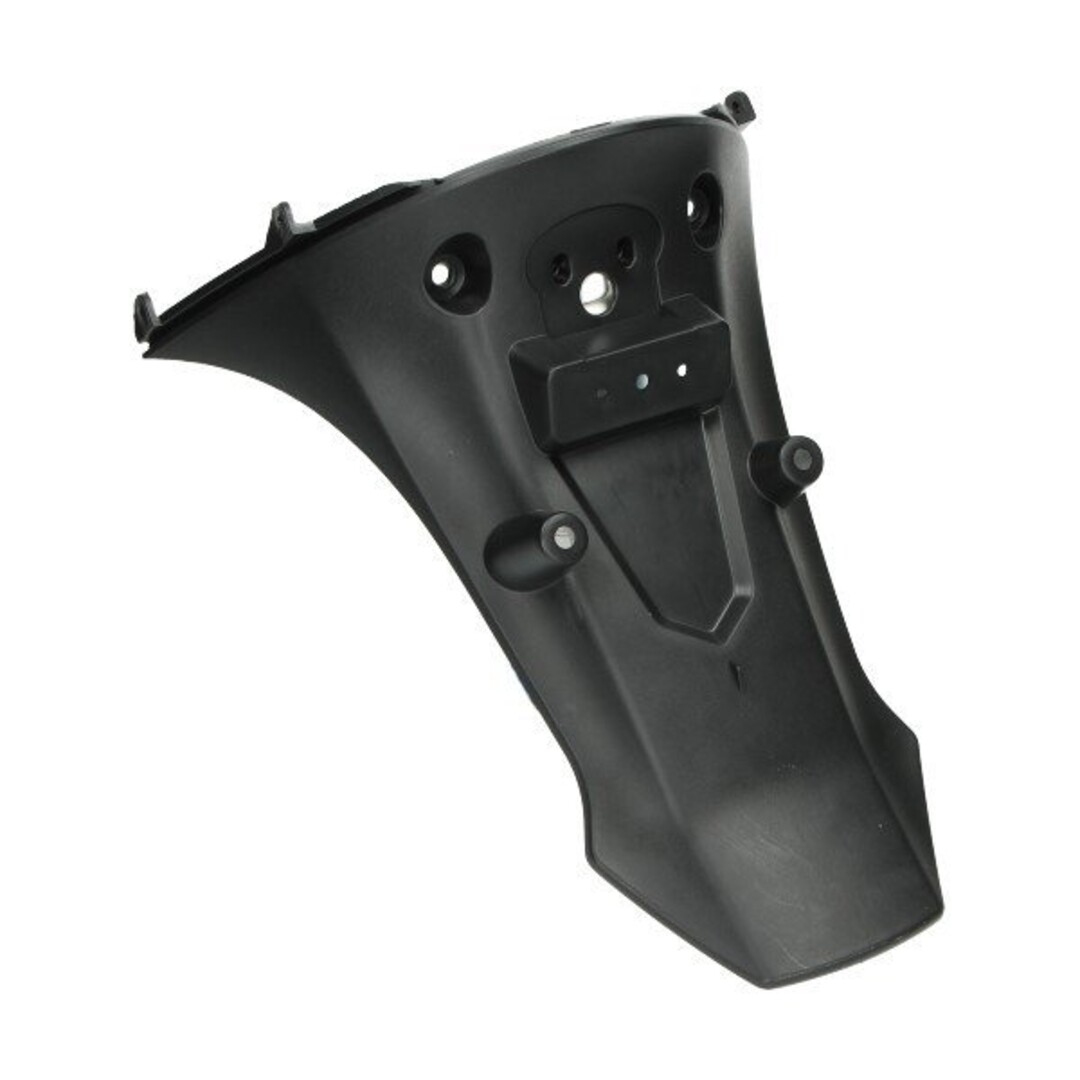 Zwart achterspatbord China model Zip geschikt voor AGM, BTC, SP50 en Streetline scooters