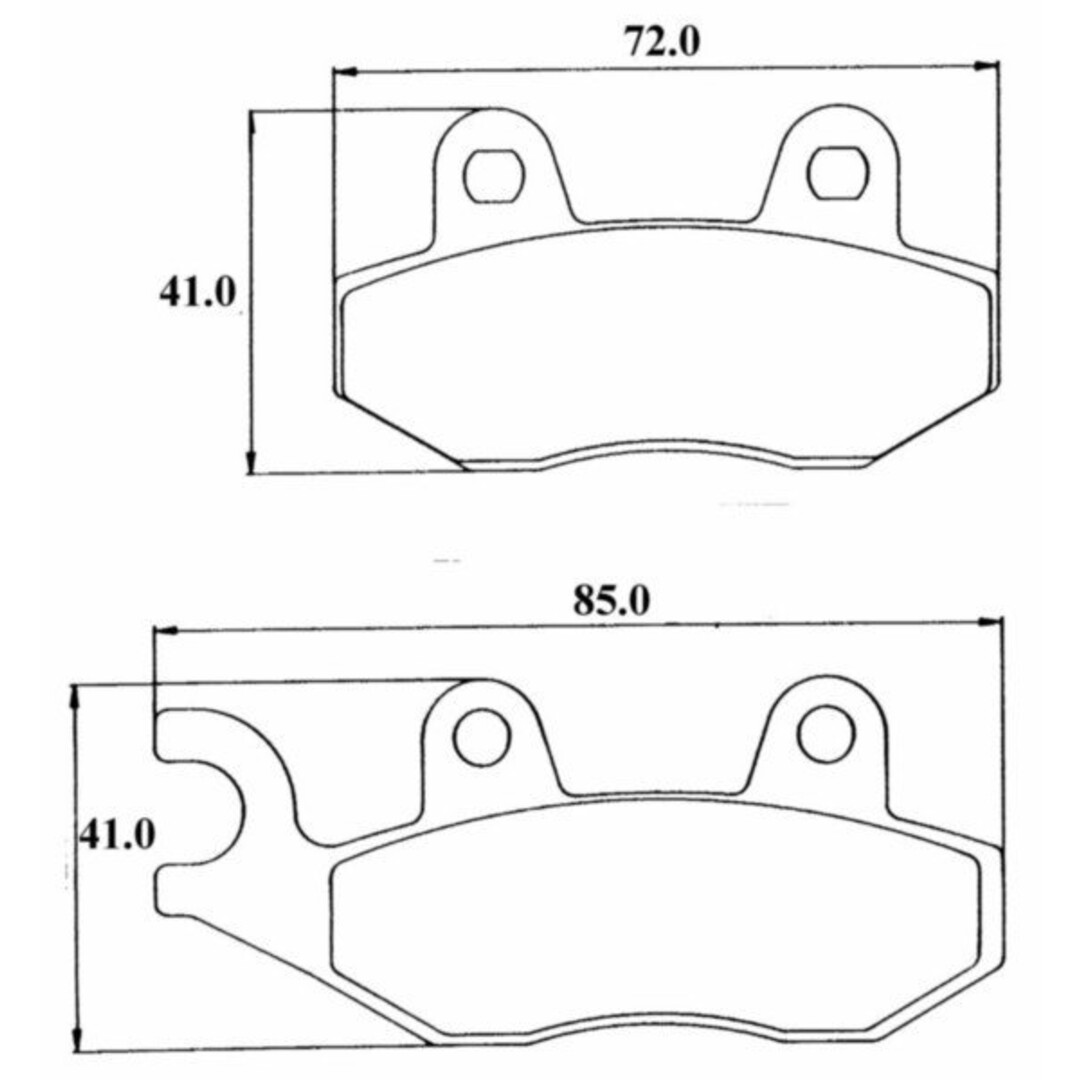 remblokset cel/allo/fid/fid2/jet/orb/symph/tgb/tweet/xpro voor sbs 140hf